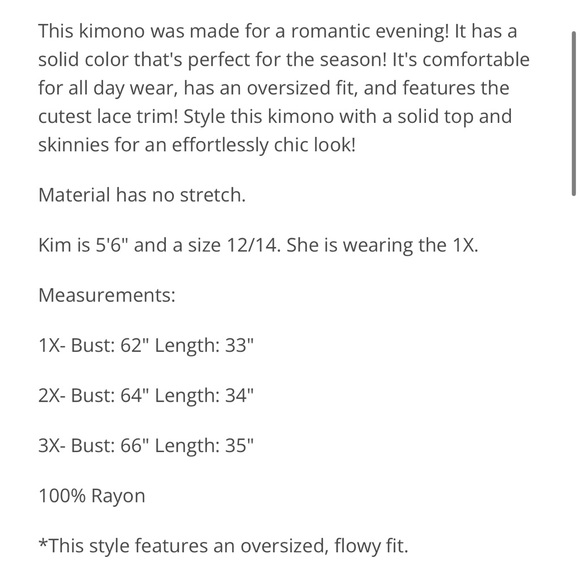 Chic Soul Tops Chic Soul Blue Kimono Poshmark